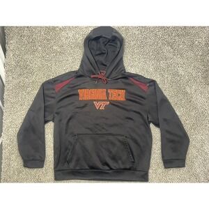Virginia Tech NCAA Athletic Hoodie Sweatshirt Maroon Men's 2XL XXL
